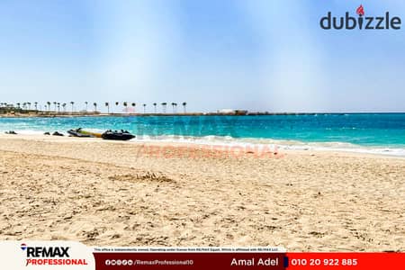ready to move open sea view fully finished chalet for sale in Ras El Hekma