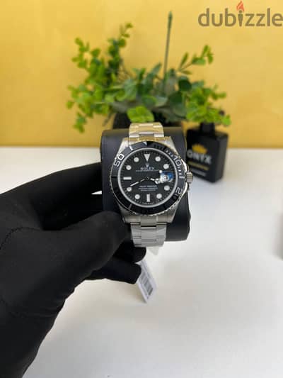 Rolex Yacht master 1  White Gold Super Clone Replica