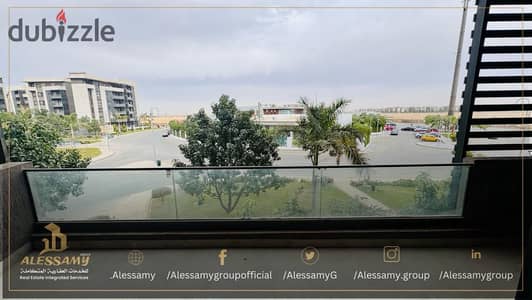 شقة 156م في بريفادو مدينتي – ناصية وفيو مفتوح على الخدمات بموقع استثنائي Privado