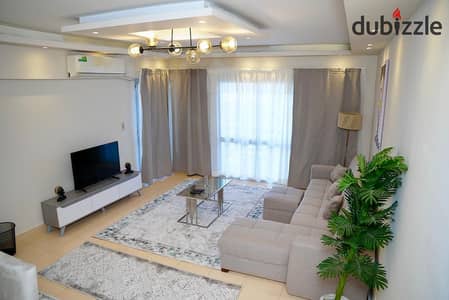 Furnished apartment for rent in Madinaty, ultra super lux finishing, 90 sqm.