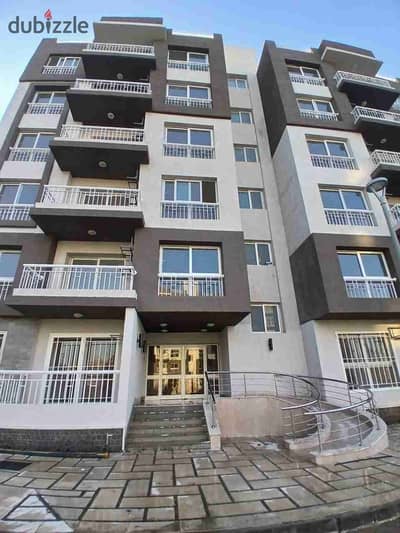 #For Sale Apartment area 107 square meters in B12 Completion of installments Immediate delivery First upper floor corner view street and central park directly north direction