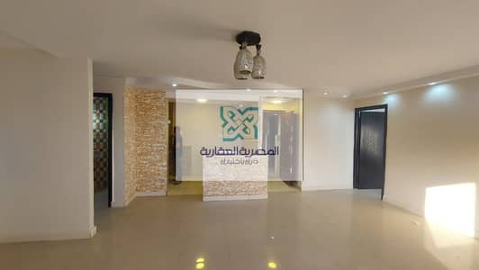 For rent, Al Miraaj Al Olwi, behind Carrefour and the ring road, near the service area and schools, second number from the main street, 9th floor. Elevator with air conditioning.