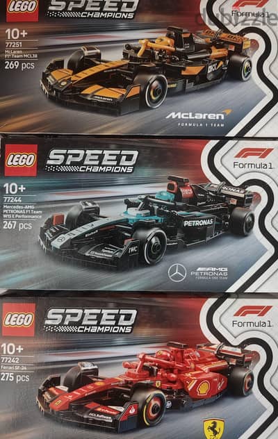 Lego F1 Ferrari, Mclaren, Mercedes