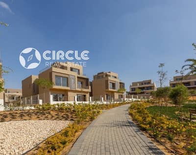 شقة ١١٦م تشطيب كامل للبيع بالدور الثالث في كمبوند بالم هيلز القاهرة الجديدة Palm Hills التجمع الخامس مباشرة على الطريق الدائري الأوسطي