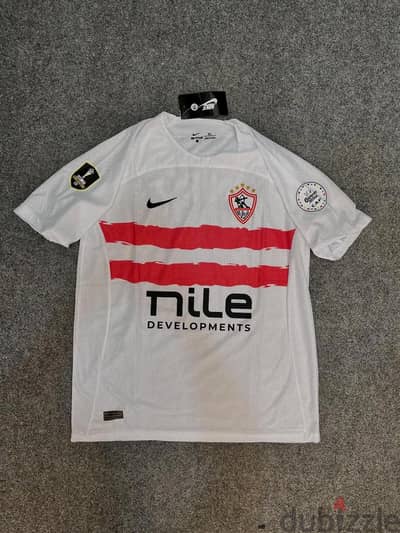 تيشرت الزمالك الأبيض الجديد