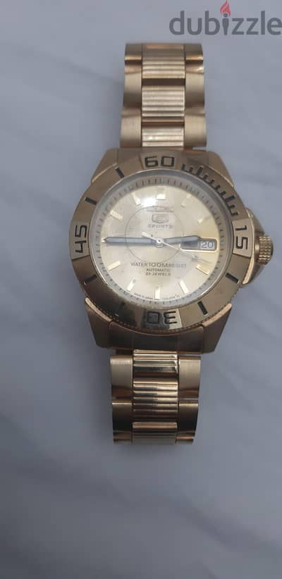 Seiko5 Gold Sports Full Automatic