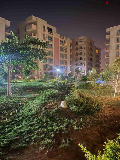 The lowest price for an apartment in a compound with half finishing, ready for immediate delivery, with all services available.