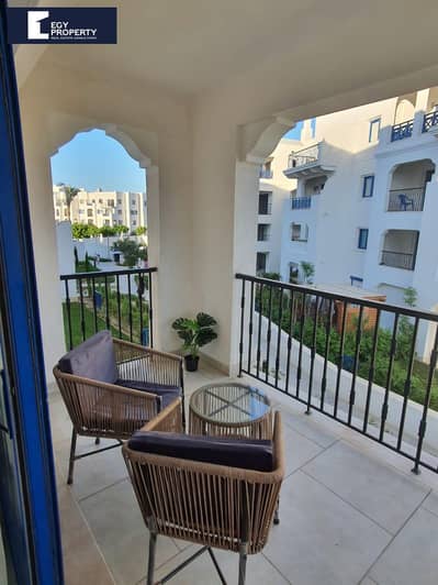 Fully Furnished Chalet For Sale In Marassi - North Coast , Greenery View - Very Special Price!