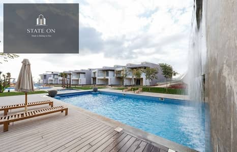 Chalet in Ain Sokhna at an attractive price, on the beach, fully finished, prime location next to Porto Ain Sokhna, Boho El Sokhna Resort