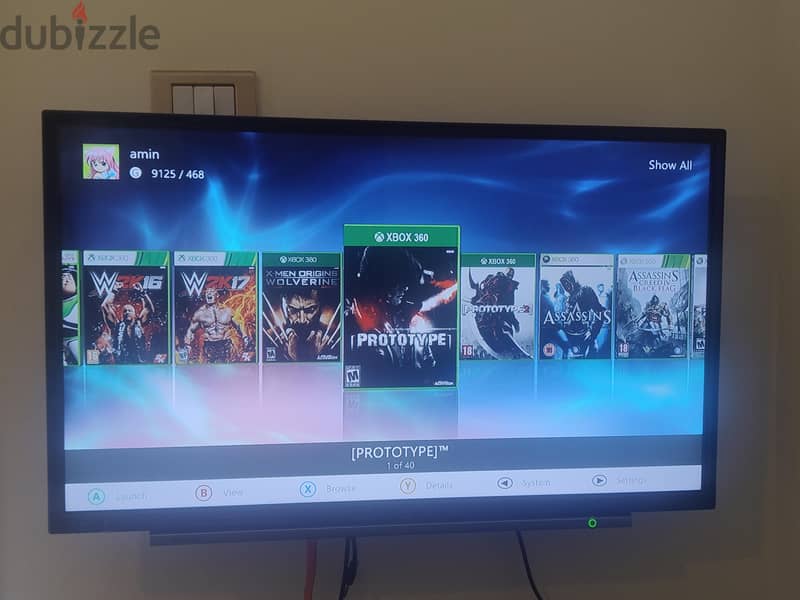 Xbox 360 E modded Aurora dashboard and fsd3 4