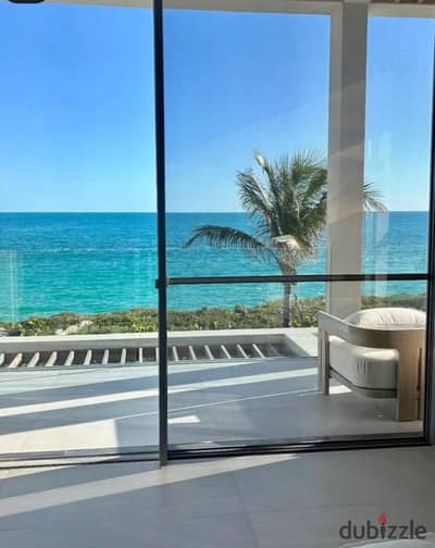 Ultra-Luxury Beachfront Villa for Rent in Marassi , North Coast– Private Beach, Full Sea View, Elite Living