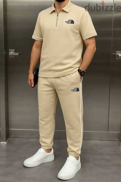 ترنج رياضي بسوستة مقاسات حتى 90 كيلو Sporty Zipper Tracksuit