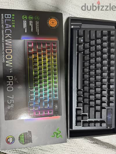 Razer BlackWidow V4 Pro 75% - US - Black