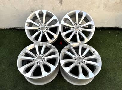جنوط أودي أصليه 18" 5x112 استعمال خفيف