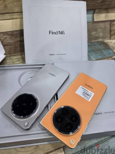 Oppo Find N6  512 giga 16 ram جديد جلوبال  متبرشم