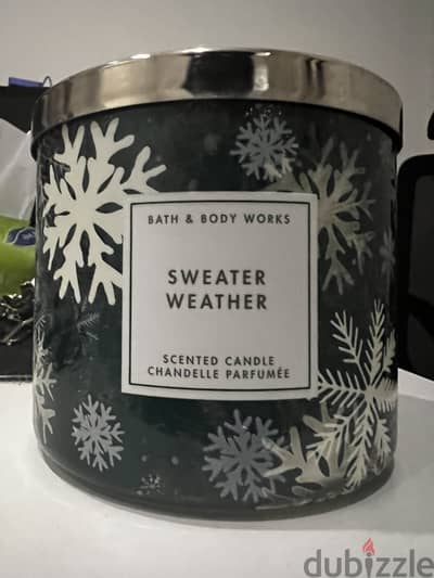 Bath & Body works scented candle