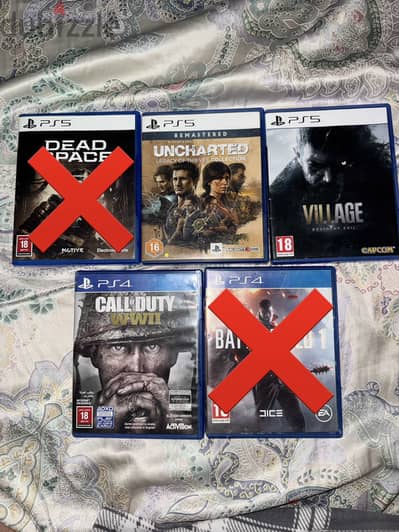 Ps5&Ps4 cd