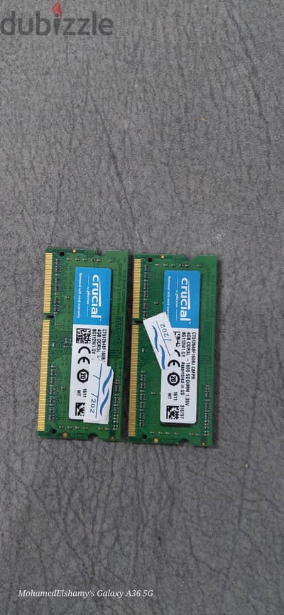 2ram 4 giga crucial