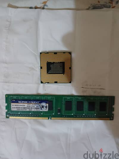 رام ٤جيجا ddr3.  بروسيسور I3 2120 3.30hz
