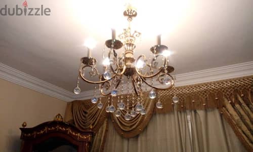 نجف كريستال قنديل مصر 6دراع