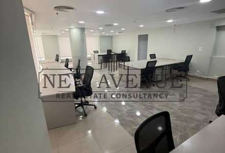 Administrative office for rent fully finished  with avery prime location mostafa kamel