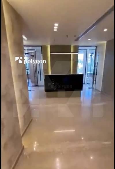 شقة  اوفيس ارضي للبيع متشطب بالكامل ١٥٥ متر جاردن ٥٥ متر