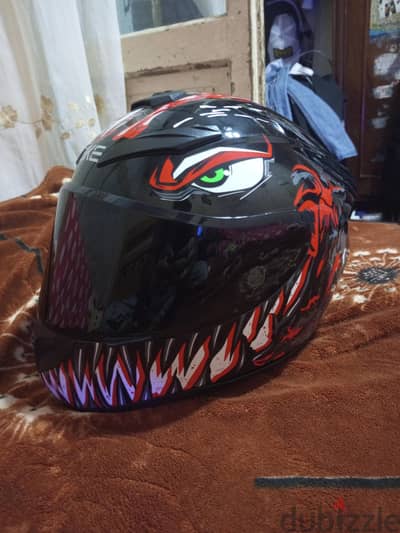 qike/Gike helmet Venom design خوذه
