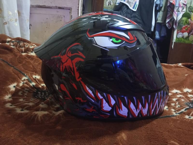 qike/Gike helmet Venom design خوذه 3