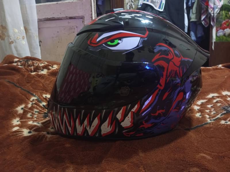 qike/Gike helmet Venom design خوذه 4