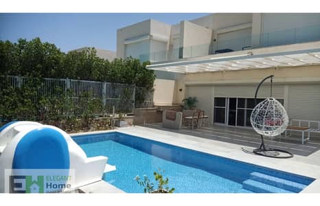 فيلا ايجار في هاسيندا وايت بحمام سباحه وفيو البحر