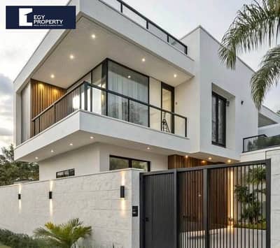 بموقع خيالي فيلا متشطبة بالكامل جاهزة للسكن للبيع في The Address East -القاهرة الجديدة