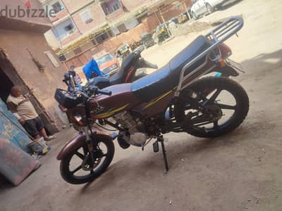 موتوسيكل ويانج 150 بنى اللون
