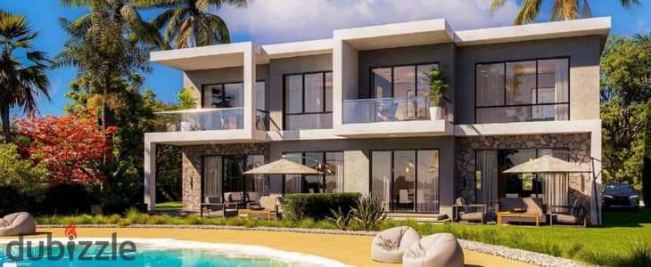 Townhouse villa, 184 sqm, finished, with air conditioners, for sale in Dose, North Coast