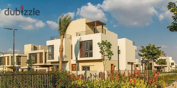 تاون هاوس متشطب بالكامل في هيليوبليس الجديدة بالقرب من مدينتي بكمبوند سوديك ايست
