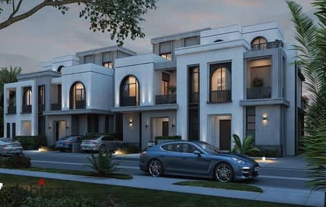 Townhouse prime location with a prime view in Ever New Cairo next to Crescent Walk