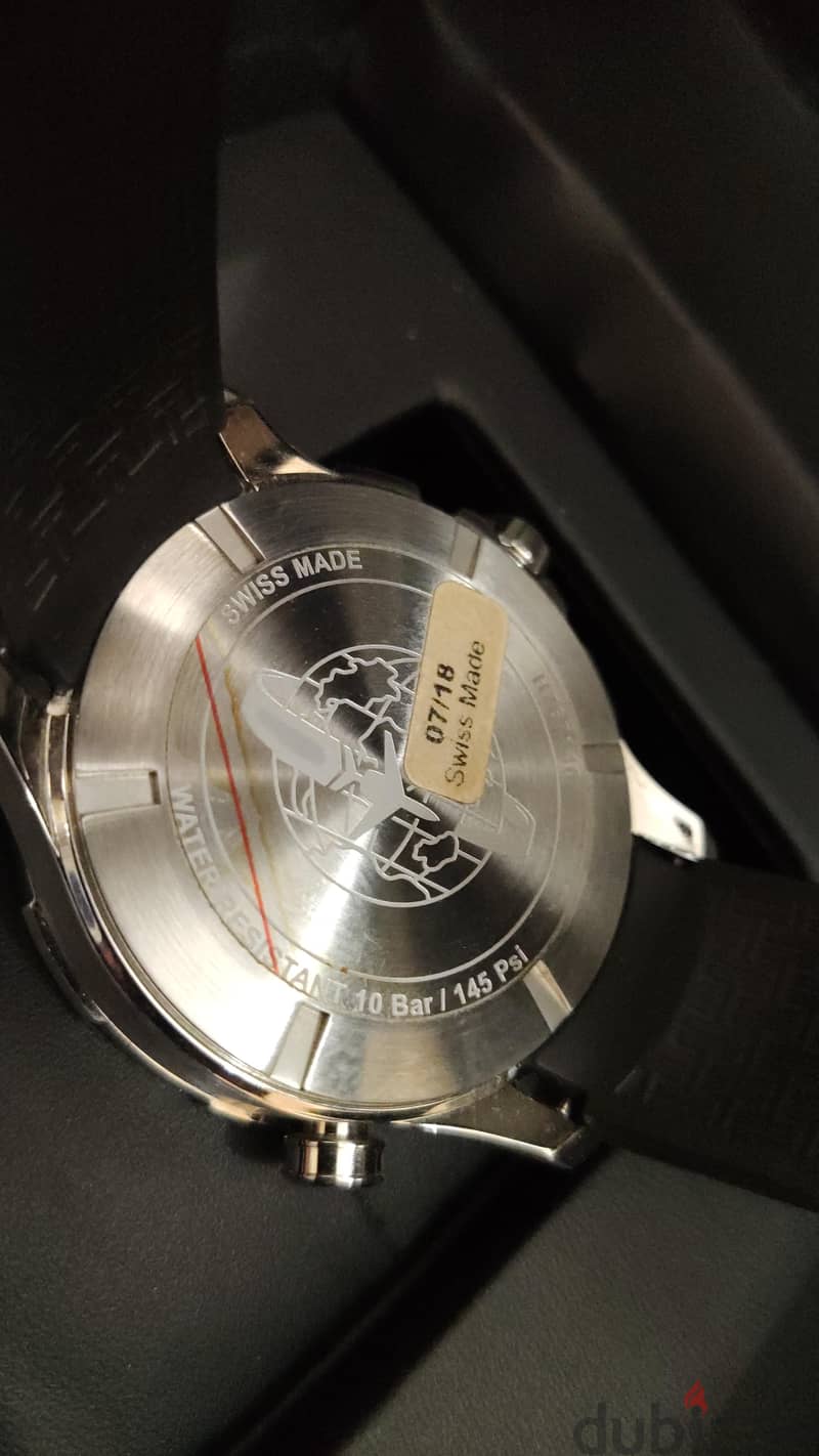 Hamilton Worldtimer Chronograph Black Dial Men's Watch 4