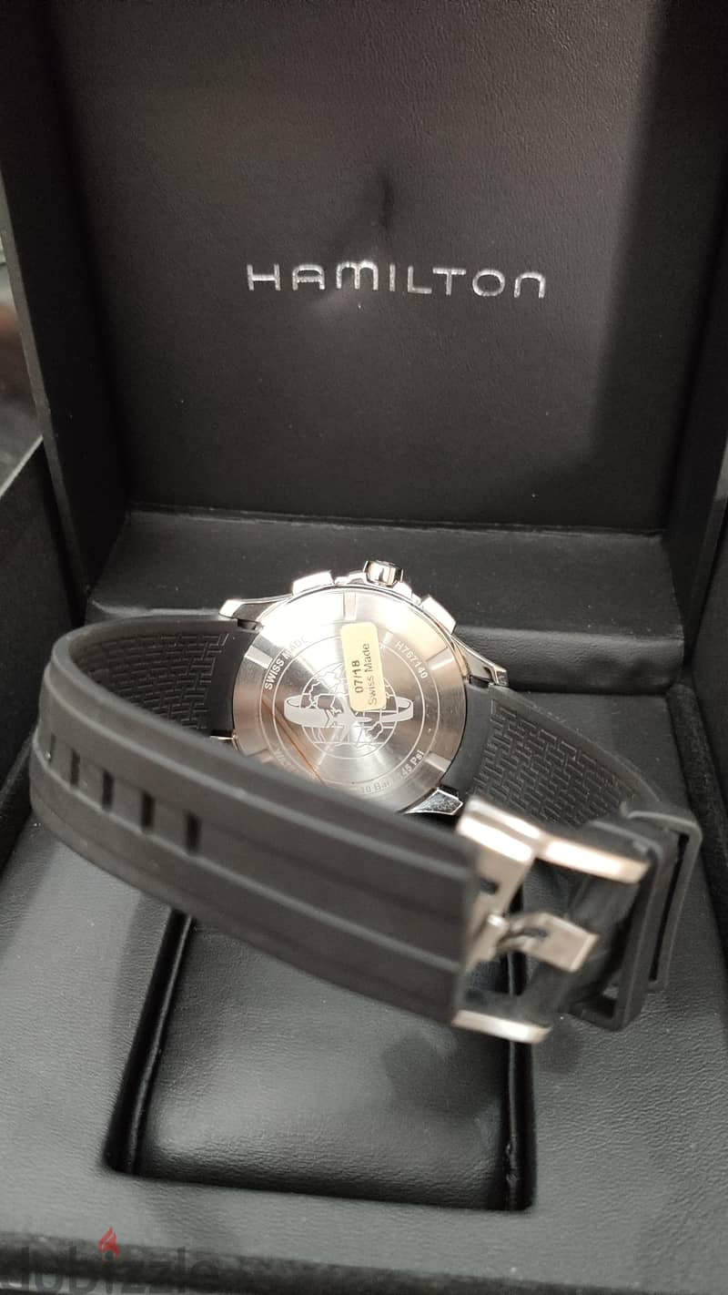 Hamilton Worldtimer Chronograph Black Dial Men's Watch 6