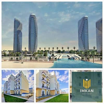 شالية ب 3 مليون كاش متشطب sea view + lagoon view  في الساحل الشمالي - العلمين عالبحر للبيع