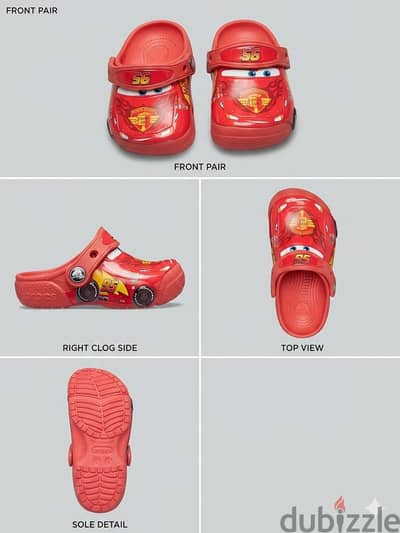 Originally Kids' Disney/Pixar Cars McQueen Clogs