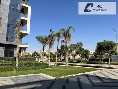 For sale at the lowest price with the best view of the landscape and water features in the market an apartment in El Patio Oro Compound in the Fifth