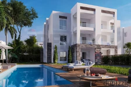 Chalet for sale (Amwaj - Sidi Abdel Rahman) 85 m - Pool view