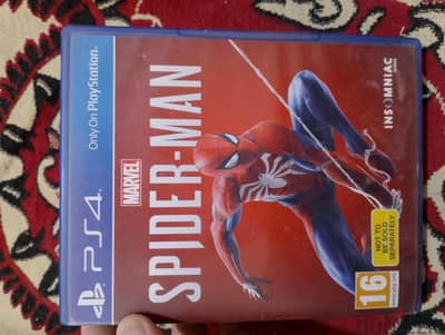 العاب بلايستيشن 4 لعبة Spiderman حالة ممتازة