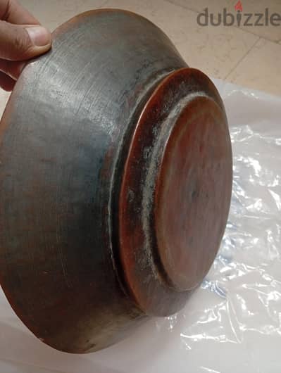 طبق نحاس احمر