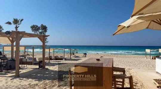 توين هاوس Sea view  في Marsa Baghush الساحل الشمالي بجوار Ras El Hekma