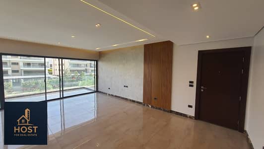 apartment for rent in Lake View compound with a stunning lake view Area 210 sqm  3 spacious bedrooms  2 modern bathrooms