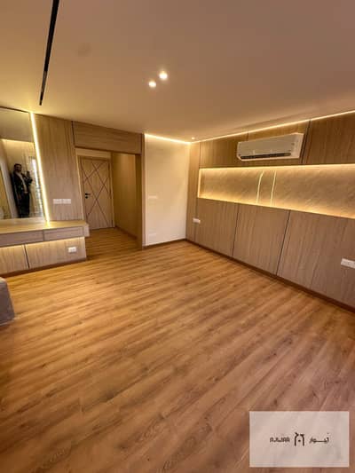 Apartment model 500, special hotel finishing, for sale in Madinaty B1, wide garden view, full sea view, immediate delivery.