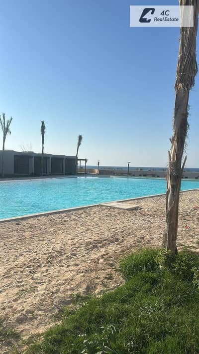 باقل من سعر الماركت لسرعه البيع  شاليه ريسيل في Hacienda West Palm Hills بتقسيمه مميزة جاهز للمعاينه