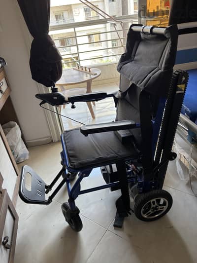 electric wheelchair with ramps كرسي كهربائي يصعد السلم