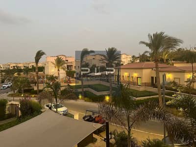 Resale standalone villa, semi-finished, ready for immediate delivery, with an open view of the golf course, for sale in Uptown Compound
