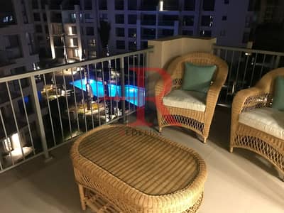 ready to move in Directly to pool chalet  for sale in marassi marina north coast